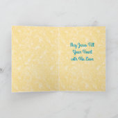 Jesus Holding Up the Eucharist (SNV 050) カード (内部)