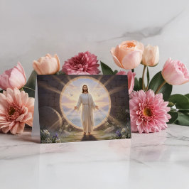 Jesus Holy Easter Morning カード