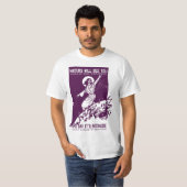 Jesus Humour Funny Jesus Surfing  Tシャツ (正面フル)