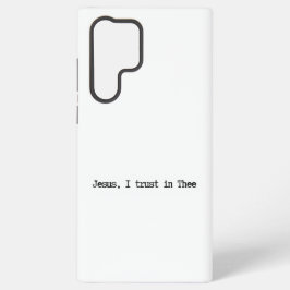 Jesus I Trust In You Minimalist Samsung Case Galaxy S22 Ultraケース