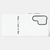 Jesus I Trust In You Minimalist Samsung Case Galaxyケース (裏面横)