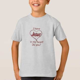 Jesus in My Heart shirt Tシャツ