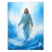 Jesus in Ocean notebook ノートブック (正面)
