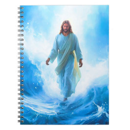 Jesus in Ocean notebook ノートブック