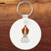 Jesus in Red and White キーホルダー (正面)