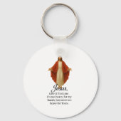 Jesus in Red and White キーホルダー (裏面)