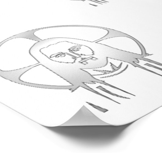 Jesus in Silver ポスター (角)