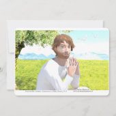 Jesus in the Garden ( Getsemani ) 招待状 (正面)