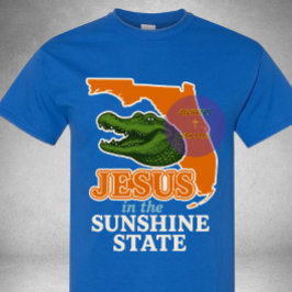 Jesus in the Sunshine State - Christian Tシャツ