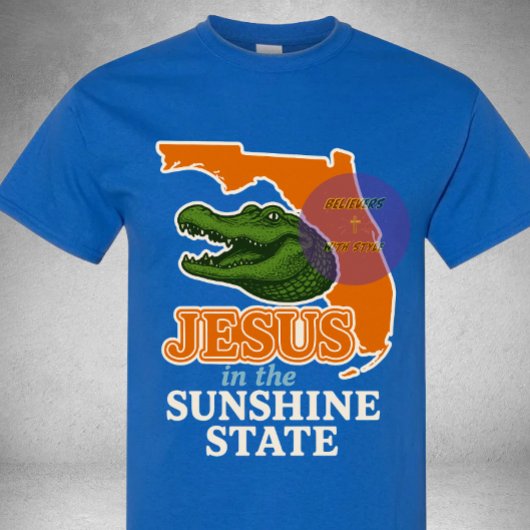 Jesus in the Sunshine State - Christian Tシャツ