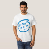 Jesus inside (John 14:6) Tシャツ (正面フル)