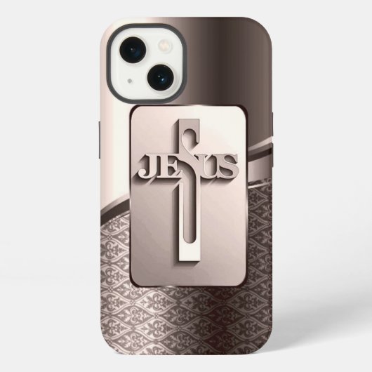 Jesus iPhone / iPadケース iPhoneケース (裏面)