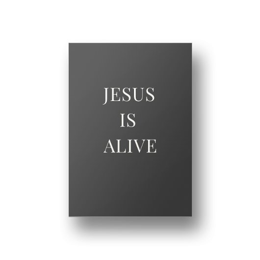 Jesus Is Alive Christian Wall Art Poster  ポスター
