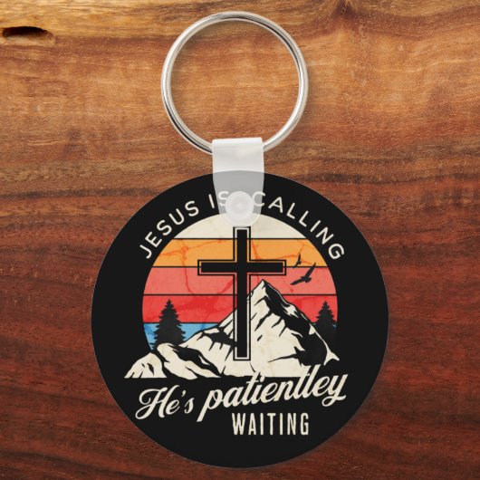 Jesus is calling キーホルダー (正面)
