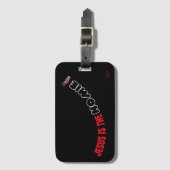 Jesus is Homie  ラゲッジタグ (正面縦)