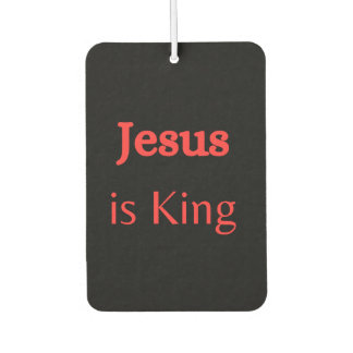 Jesus is King  カーエアーフレッシュナー