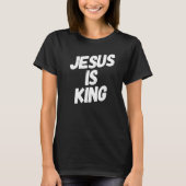 Jesus Is King  3 Tシャツ (正面)