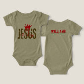 Jesus is King Christian Bible Spiritual For (デザイン正面&裏面)