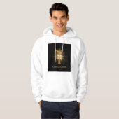  Jesus Is King Gold Crown Christian Men’s jumper パーカ (正面フル)