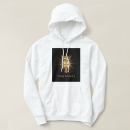  Jesus Is King Gold Crown Christian Men’s jumper パーカ