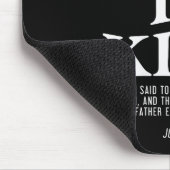 Jesus Is King John Bible Verse Christian Religious マウスパッド (コーナー)