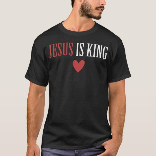 Jesus Is King Of Kings Lord Of Lords Revelation 19 Tシャツ (正面)