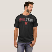Jesus Is King Of Kings Lord Of Lords Revelation 19 Tシャツ (正面フル)