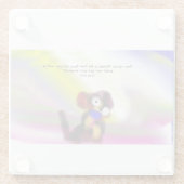 jesus is light ガラスコースター (裏面)