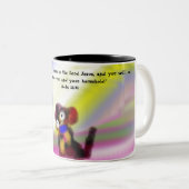 jesus is light ツートーンマグカップ (正面右)