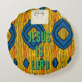 Jesus is Lord ラウンドクッション (裏面)