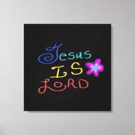 Jesus is LORD Christian  キャンバスプリント