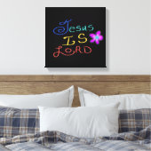 Jesus is LORD Christian  キャンバスプリント (インサイチュ (寝室))