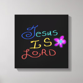Jesus is LORD Christian  キャンバスプリント