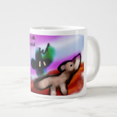 Jesus is love  ジャンボコーヒーマグカップ (正面右)