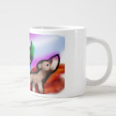 Jesus is love  ジャンボコーヒーマグカップ (右)