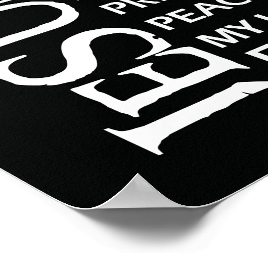 Jesus is my ポスター (角)