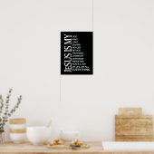 Jesus is my ポスター (キッチン)