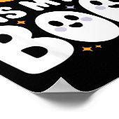 Jesus Is My Boo Cute Christian Halloween Ghost Fun ポスター (角)