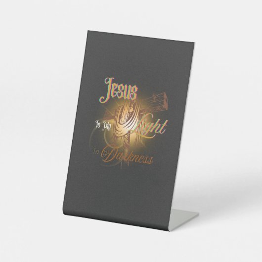  Jesus Is My Light – Halloween Shirt 台座サイン (正面)