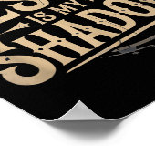 Jesus Is My Shadow Religious Fun Tee  ポスター (角)