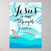 Jesus is my Strength ポスター (正面)