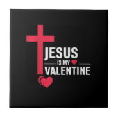 Jesus Is My Valentine タイル (正面)