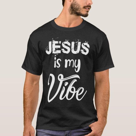 Jesus is my Vibe Tシャツ (正面)