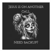 Jesus Is on Another Phone – Succubus Backup ポスター (正面)