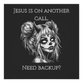 Jesus Is on Another Phone – Succubus Backup ポスター