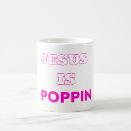 Jesus is Poppin クラシック Mug Version 1 コーヒーマグカップ