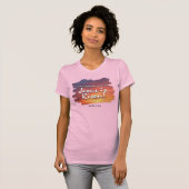 JESUS IS RISEN Sunset Christian Easter  Tシャツ (正面フル)