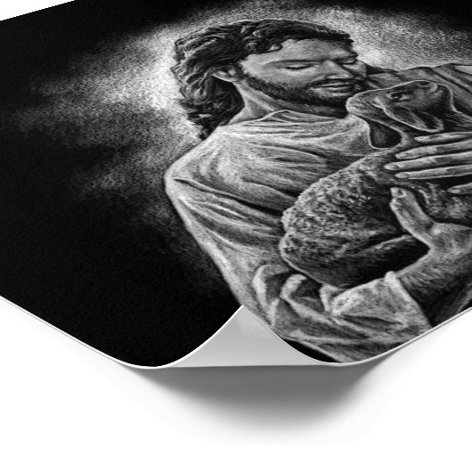 Jesus Is The Good Shepherd ポスター (角)