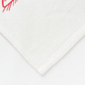 Jesus Is The Reason Christian Cross Coquette Bow C フリースブランケット (角)