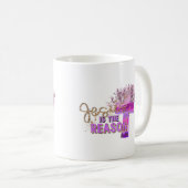 Jesus is the Reason Christian Mug コーヒーマグカップ (正面右)